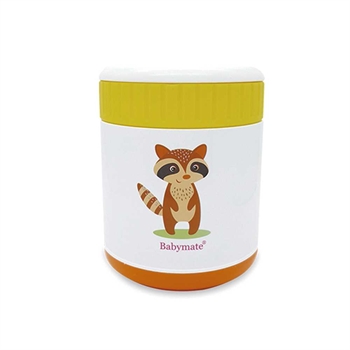 Babymate Stainless Steel Warmer Food Jar BM-025W - Yellow