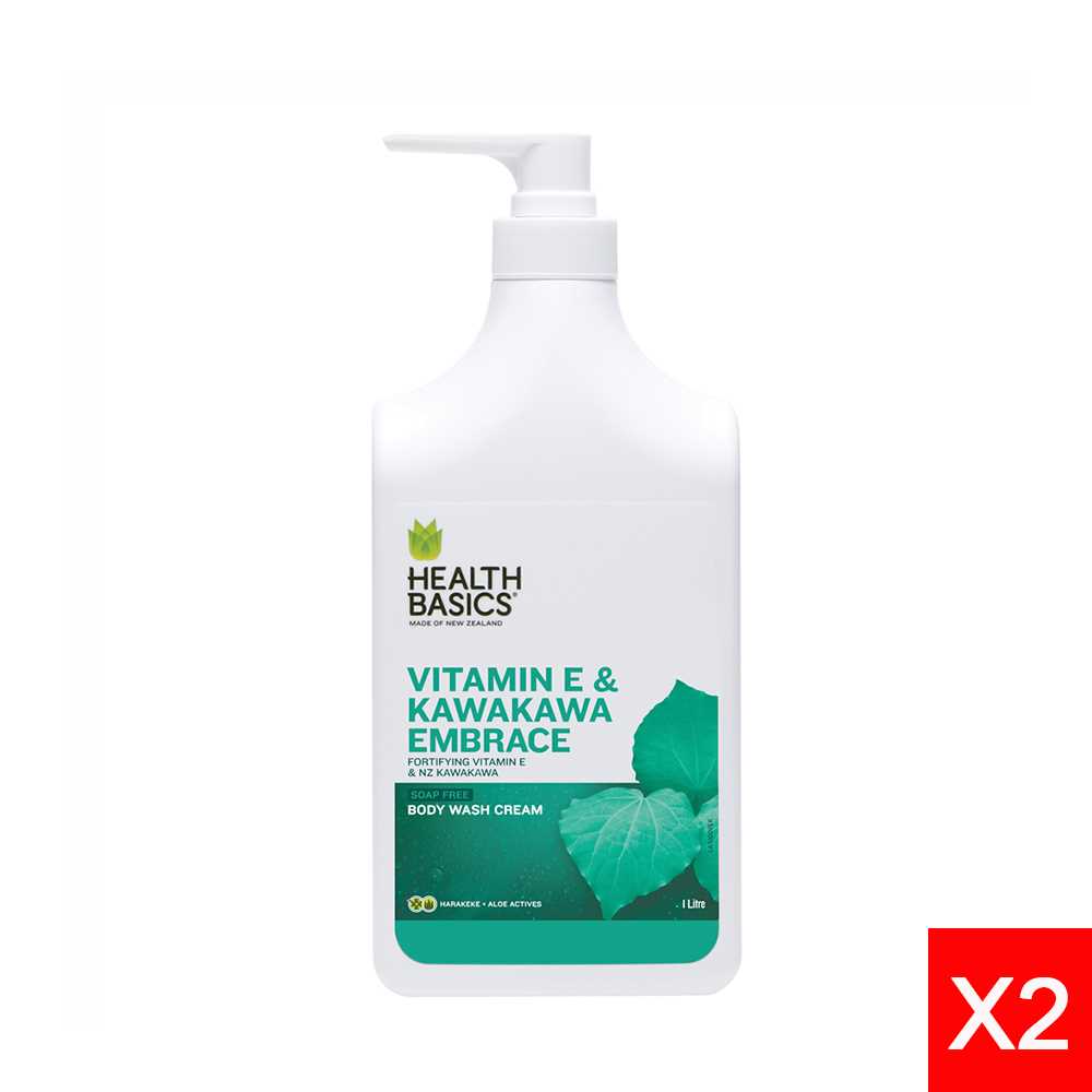 Health Basics New Body Wash 1L (More Options Same Flavors 2pcs